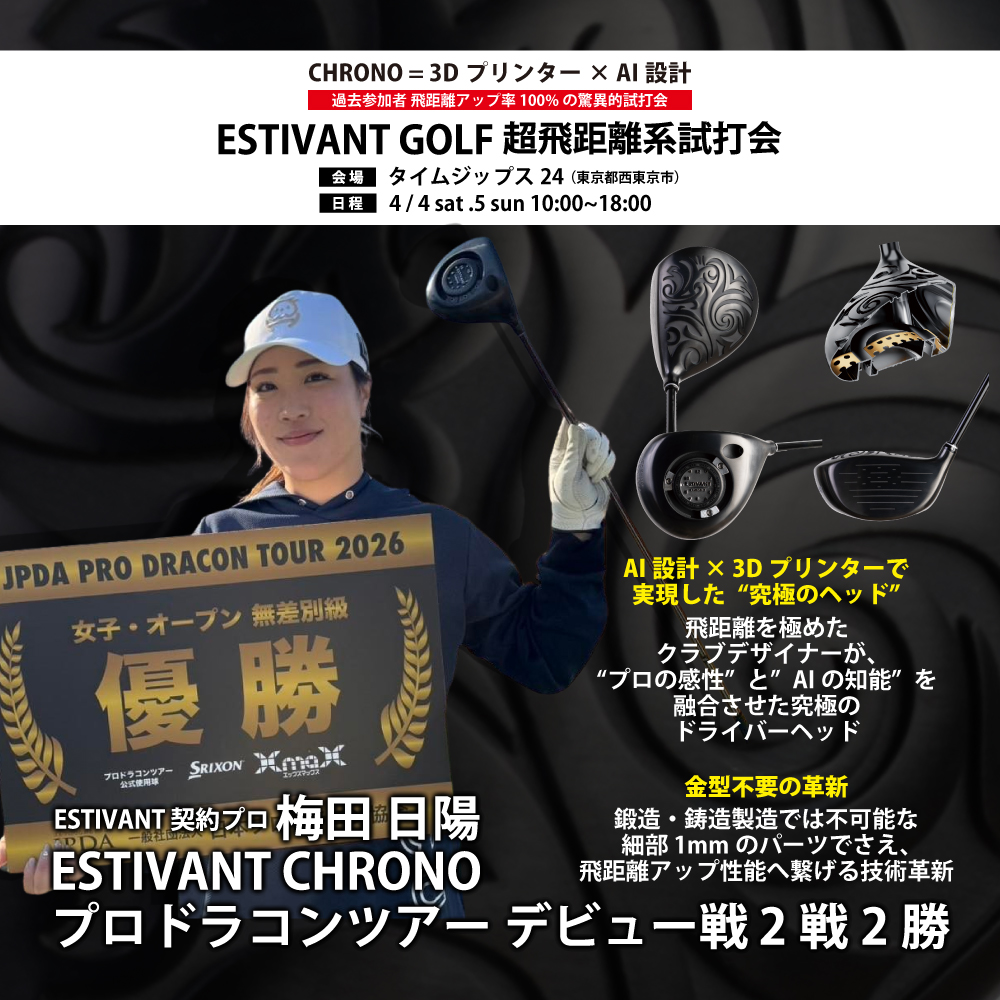 エスティバンゴルフ 株式会社 – より遠くへ、より正確に